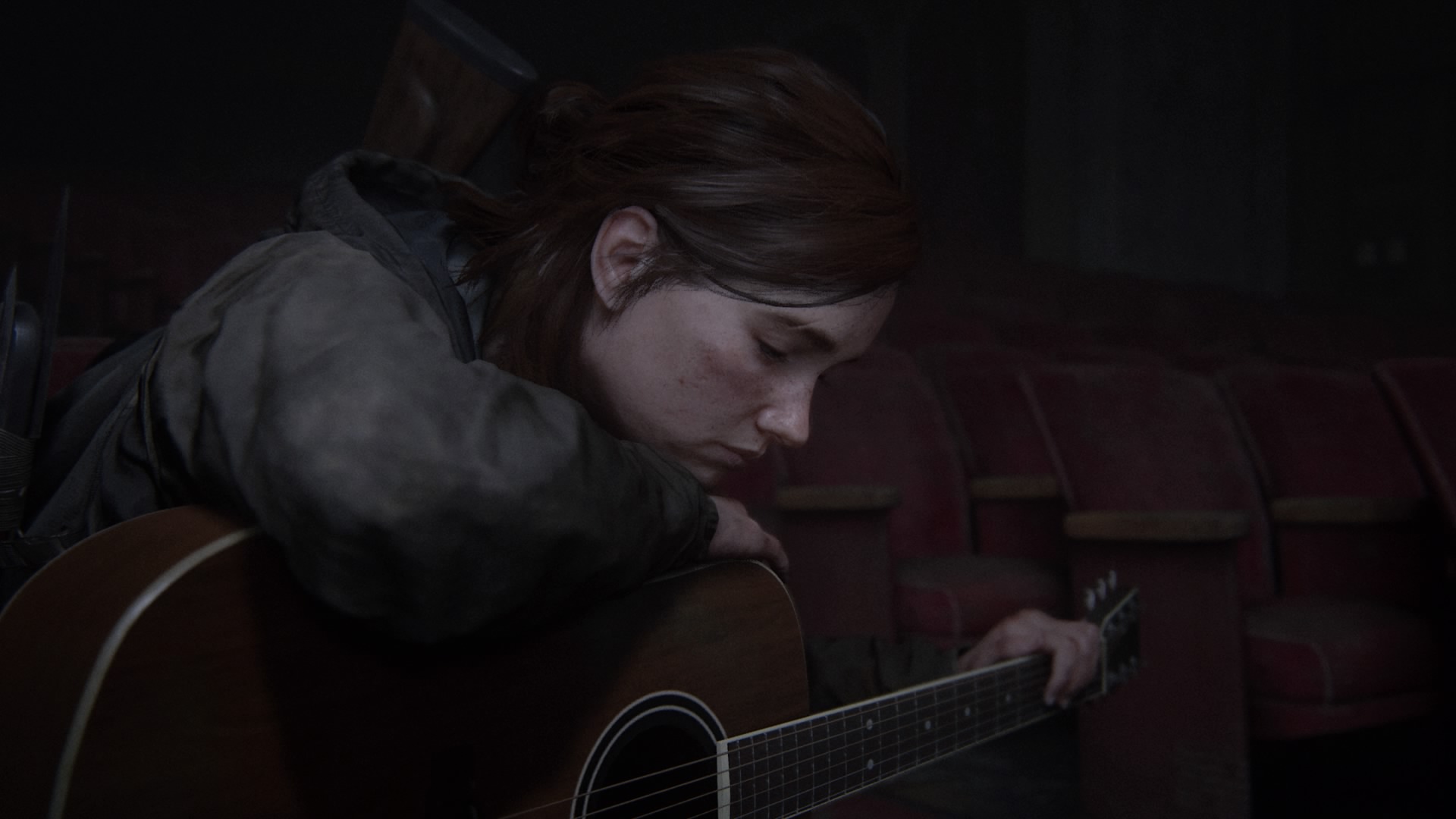 The Last of Us Part II Ellie with guitar by subinitsu Image Abyss