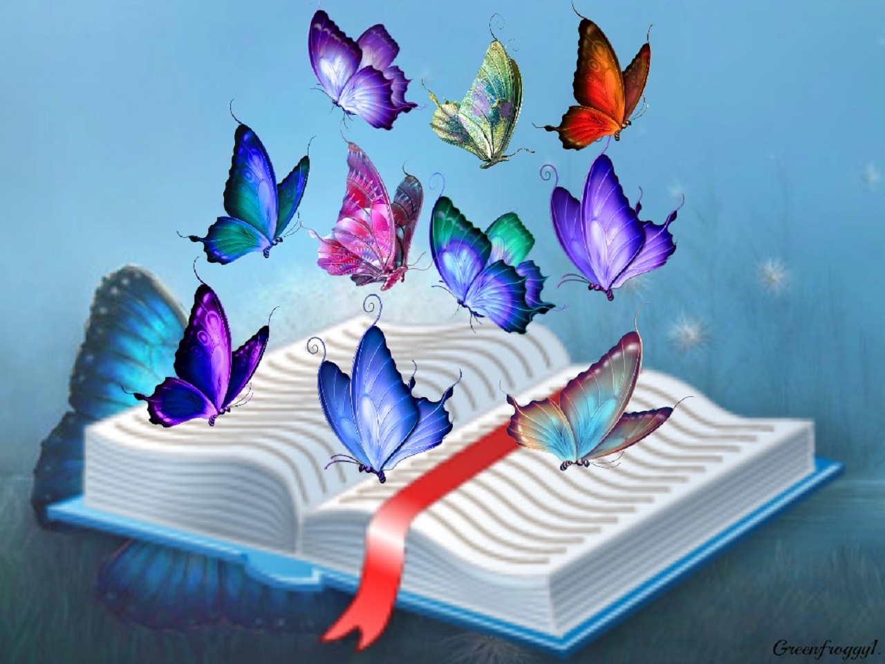 THE BUTTERFLY BOOK by GREENFROGGY1 Image Abyss