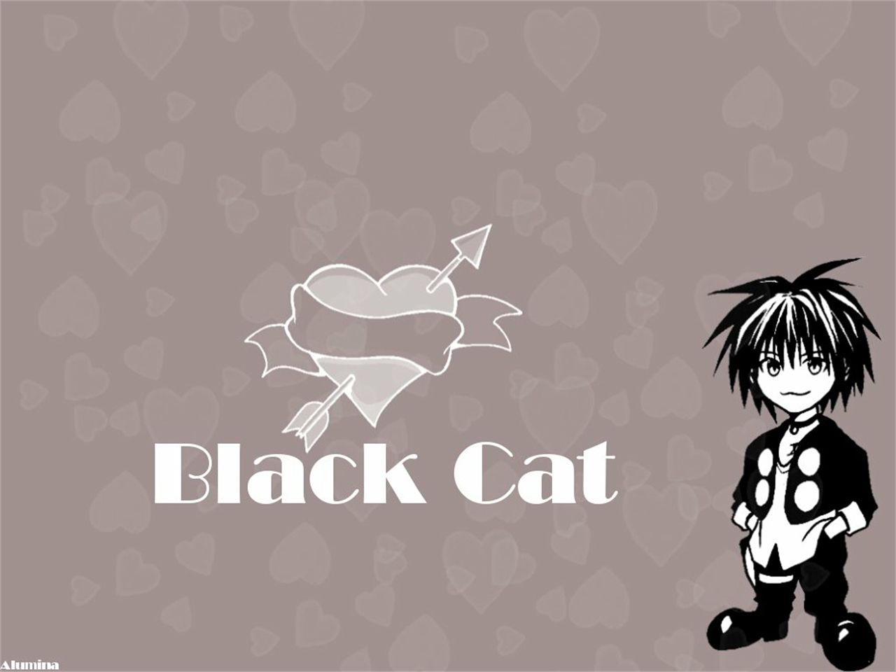 Anime Black Cat Picture Image Abyss