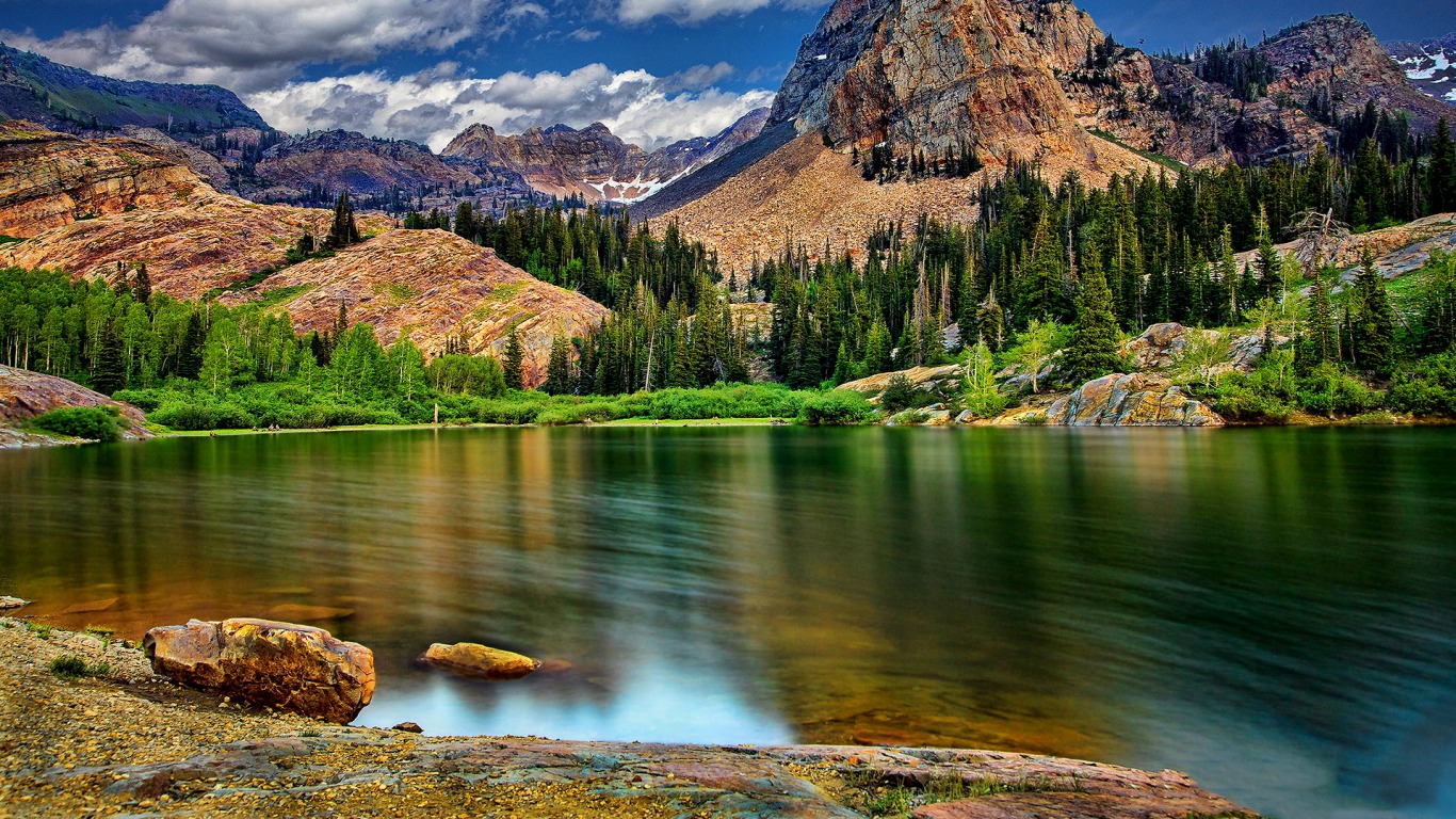 Calm Lake Image Abyss