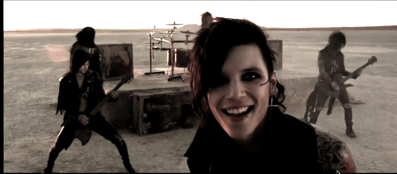 Andy Black Veil Brides In The End