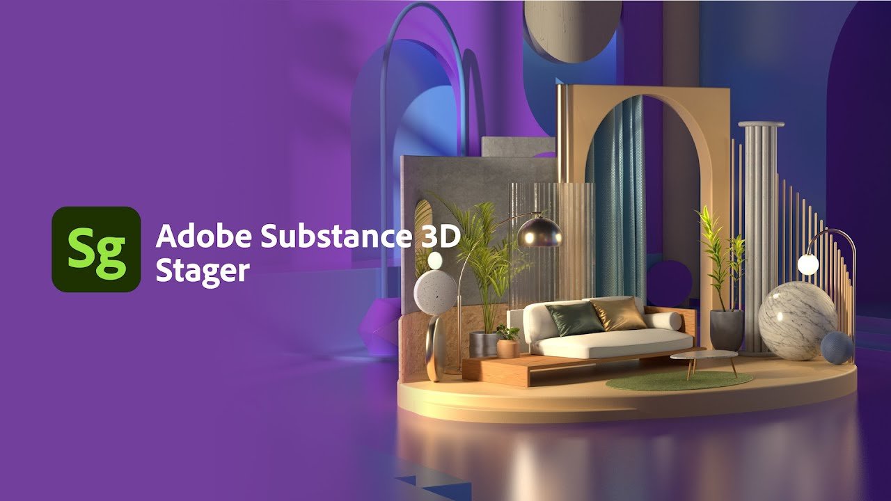 Adobe Substance 3D Stager v1.0 Multilingual macOSP2P