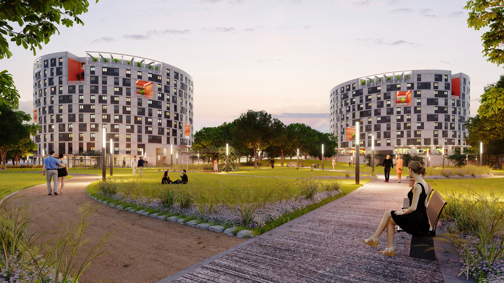 Bar Ilan Dorms Pick Architects