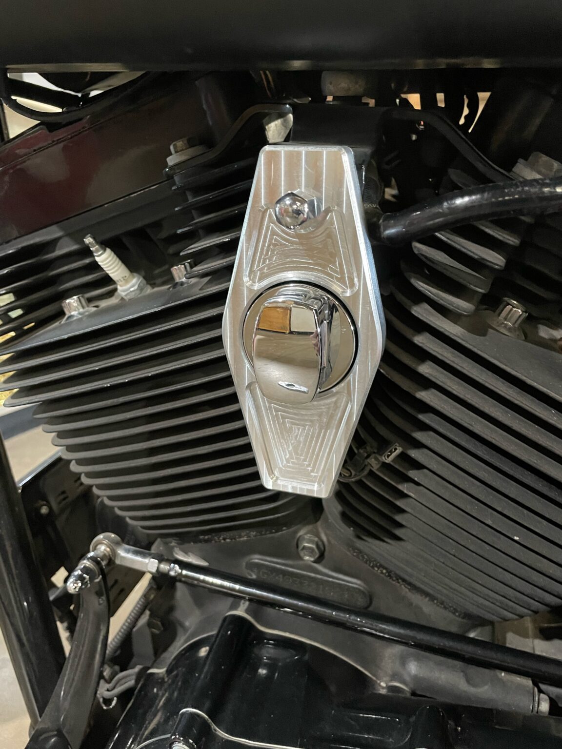 Harley Ignition Relocation Plate Pickard USA