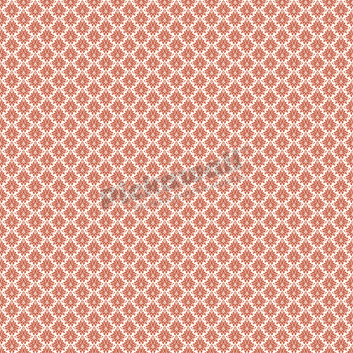 Damask Burnt Orange LLB Pattern Pickawall