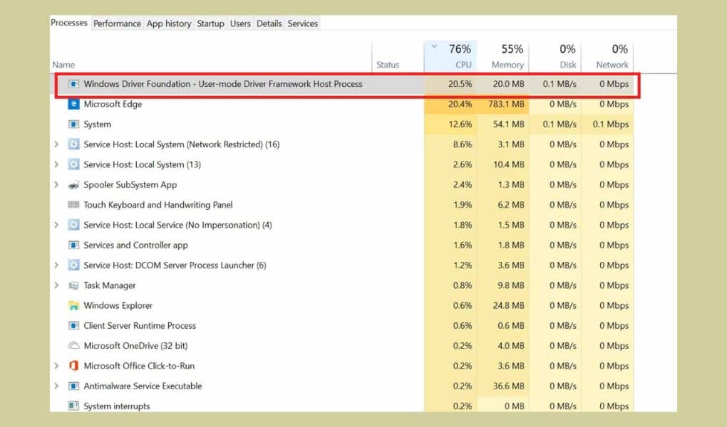 Fix Windows Driver Foundation High CPU on Windows [Solved]