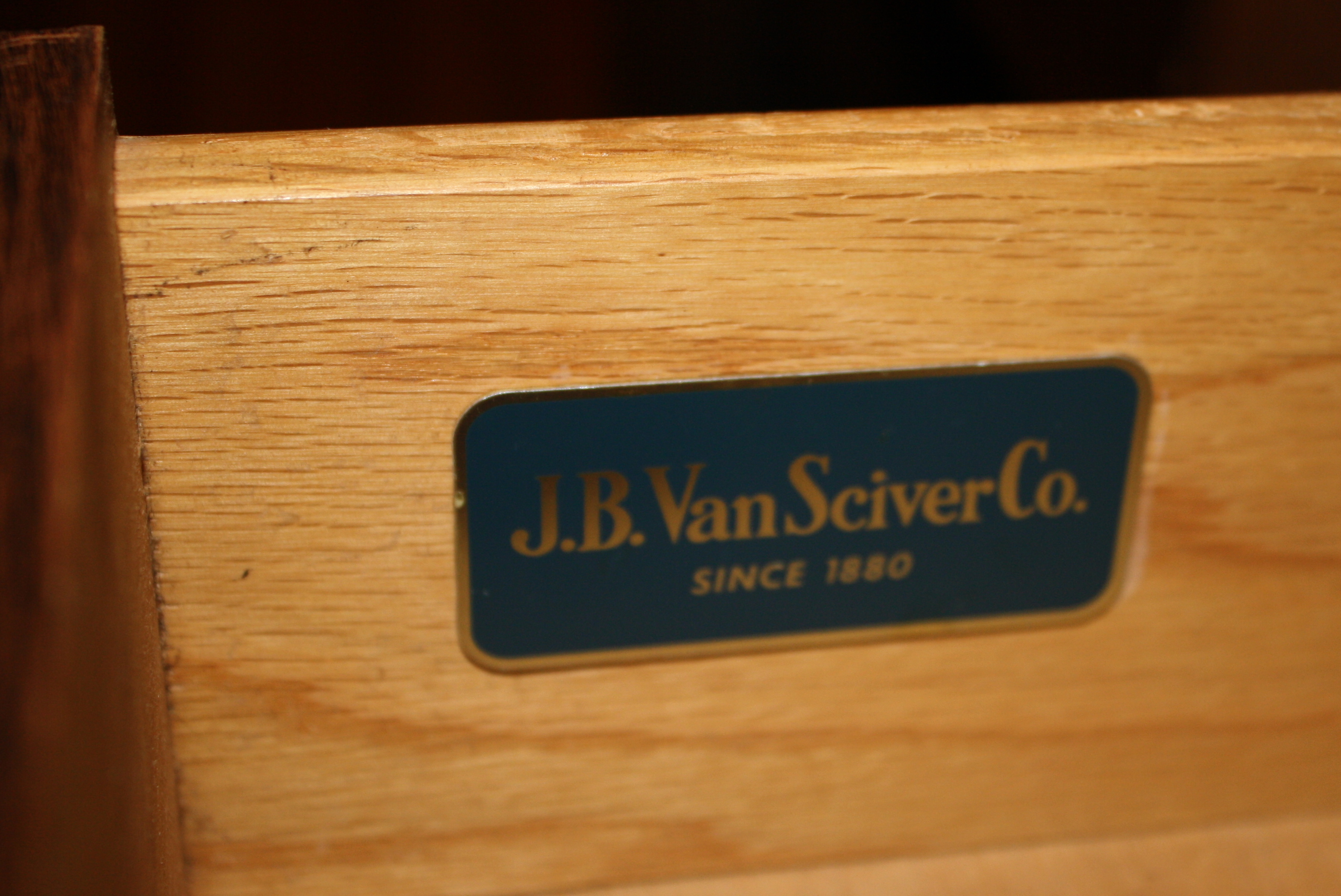 J.B. Van Sciver Co. Side End Tables Beautiful Wood Handles! Picked