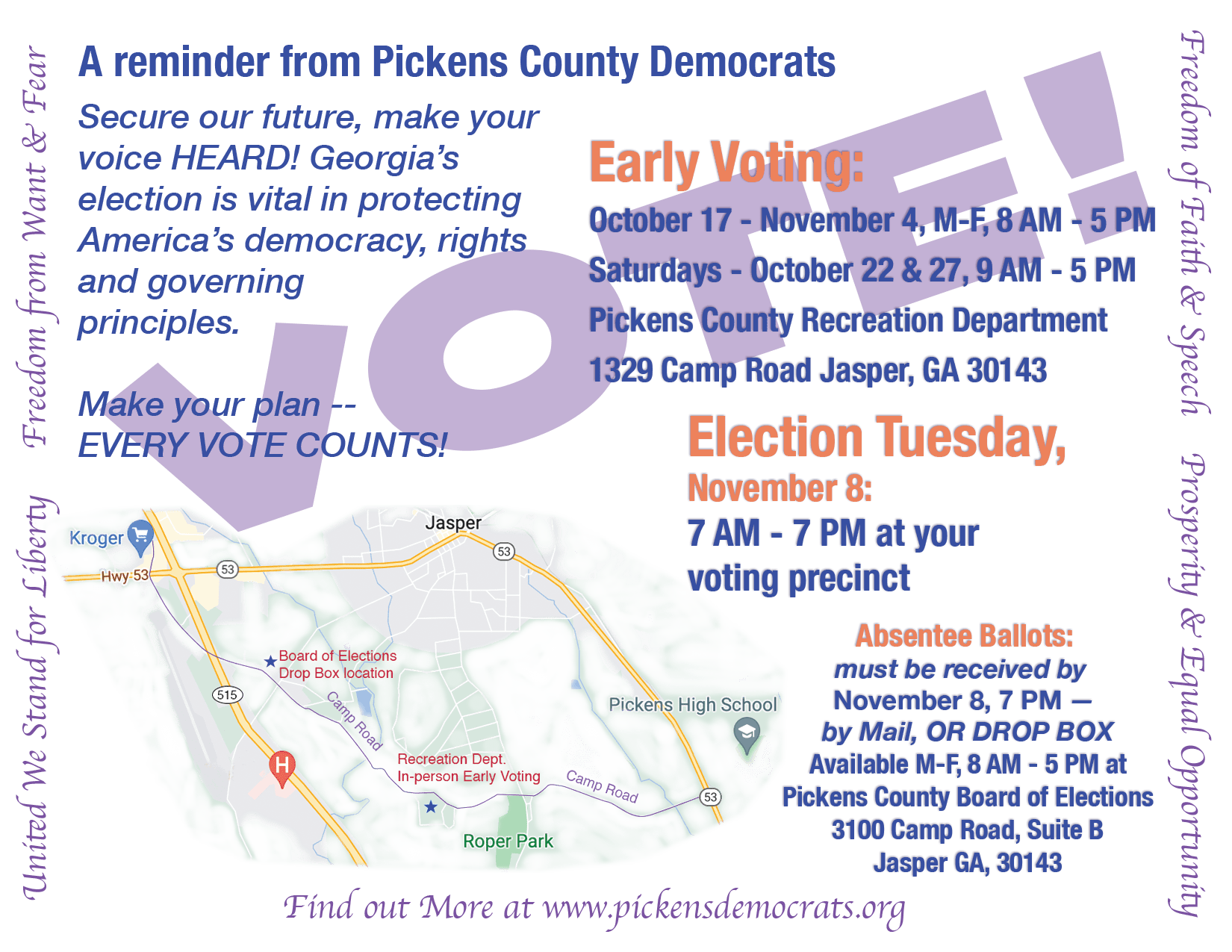 Pickens County Democrats