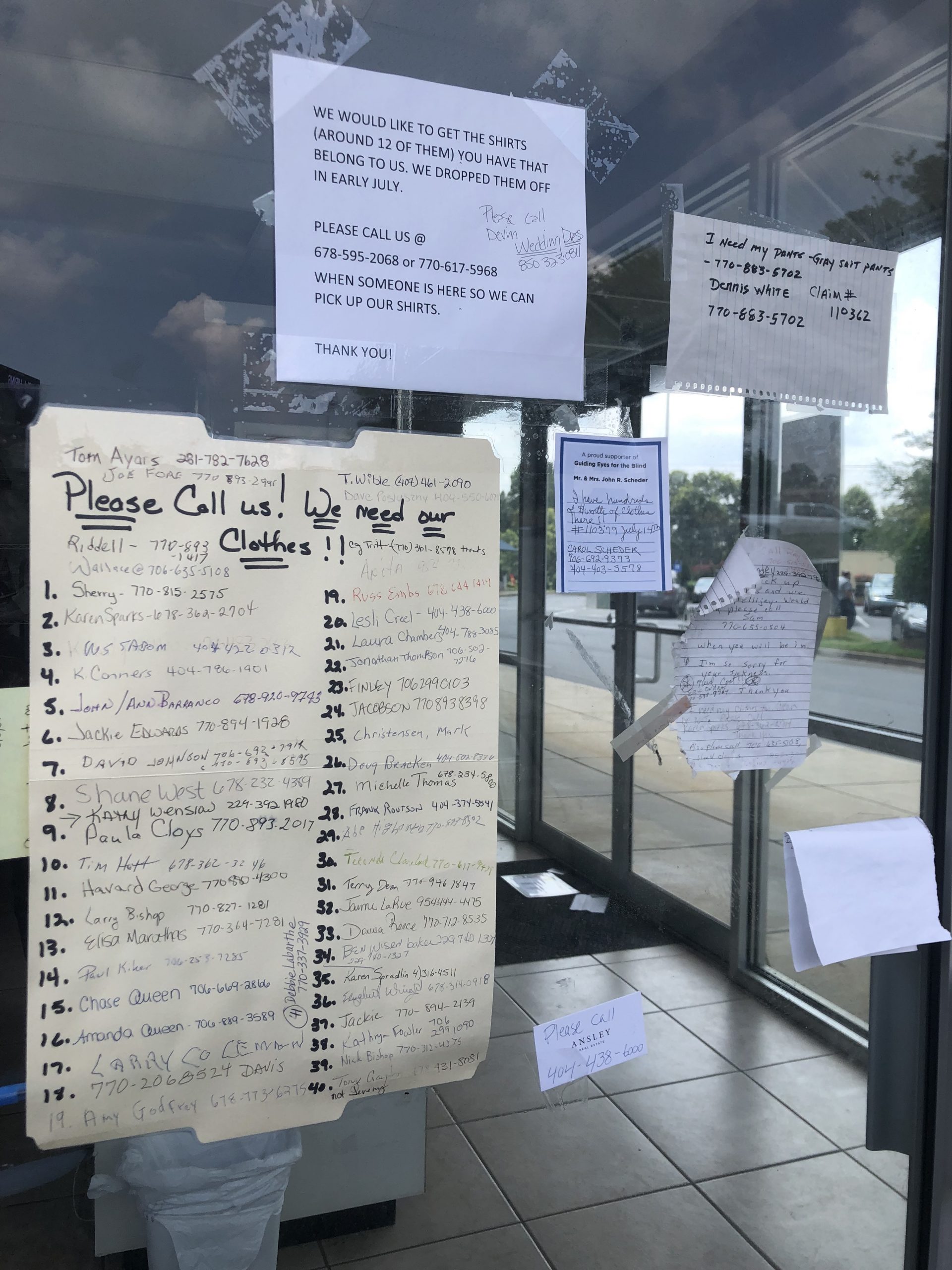 Disappearing dry cleaner in Jasper leaves customers hot under the