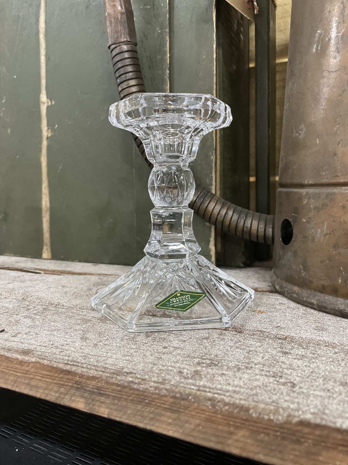 Shannon Crystal Candle Holder Picker Place