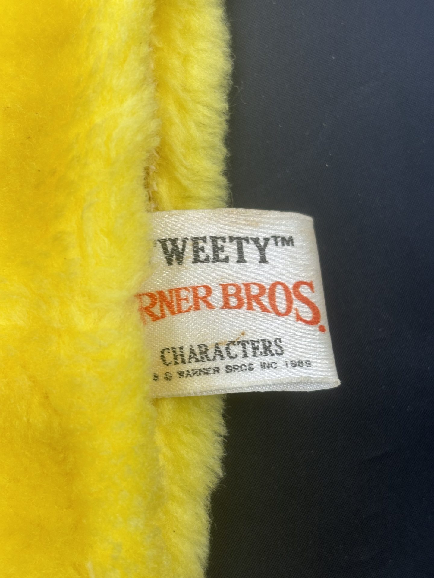 Tweety Bird Hand Puppet Picker Place