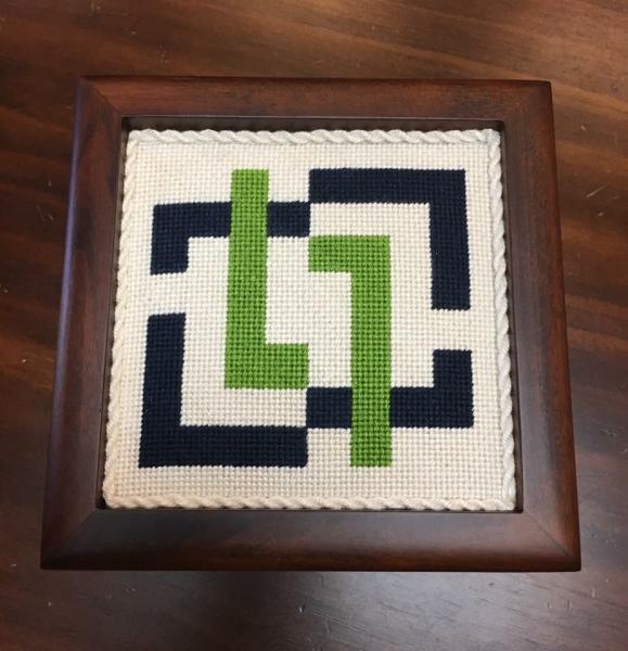 Miscellaneous Needlepints Canvas Picket Fence Needlepoint