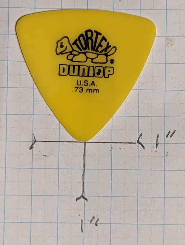 Dunlop Tortex Reuleaux Yellow .73mm Pickfetish Pick Reviews and Guide.