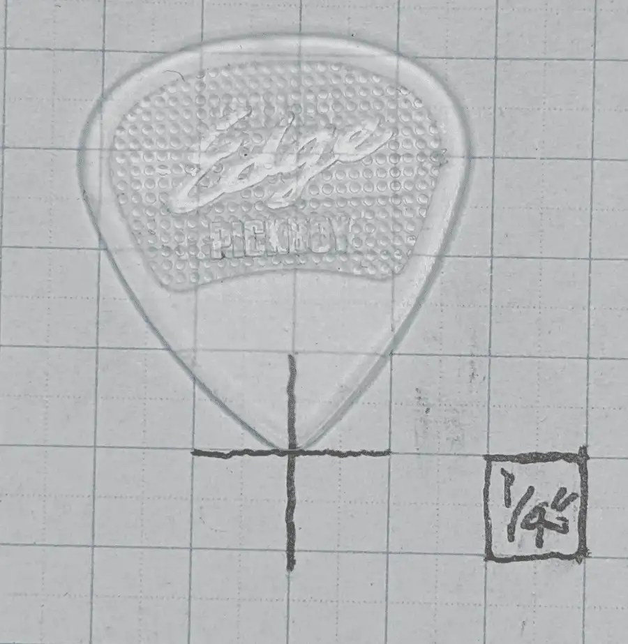 The Pickboy Brand Clear Polycarbonate Pick Pickfetish Pick Reviews