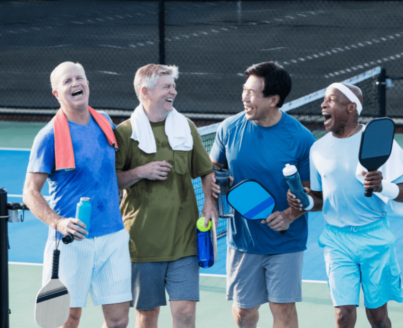 How to Make Pickleball More Social Pickleball Landing