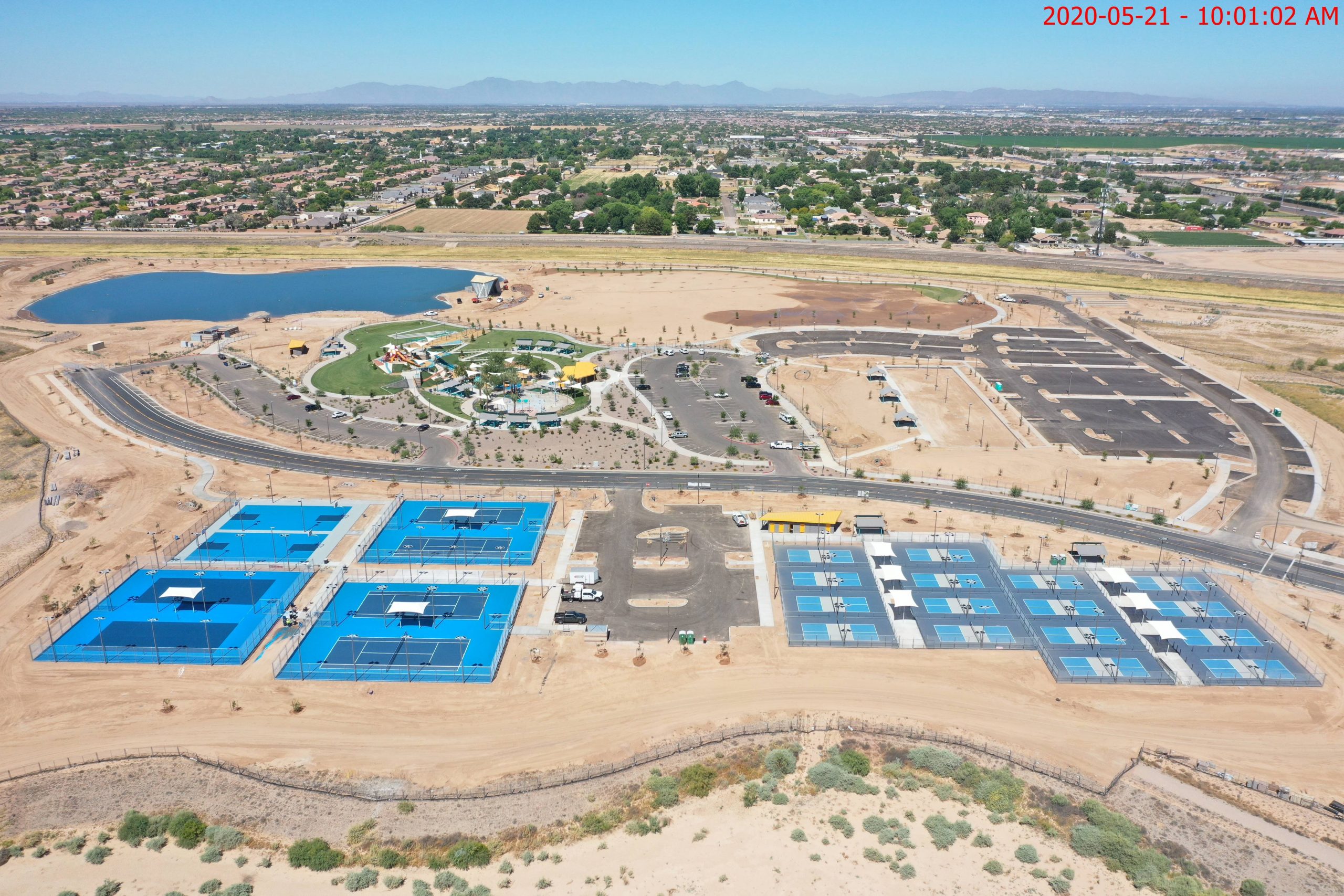 Gilbert Regional Park, Gilbert, AZ 16 PB Courts Pickleball Link