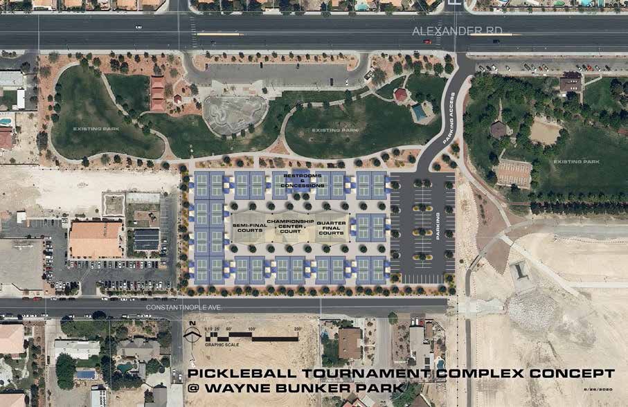 Wayne Bunker Park Las Vegas, NV to Las Vegas) Pickleball Link