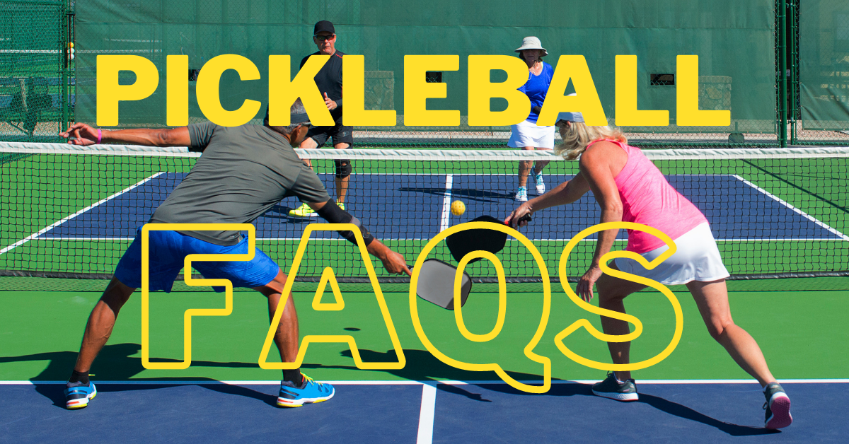 Pickleball FAQs Everything You Need To Know About Pickleball