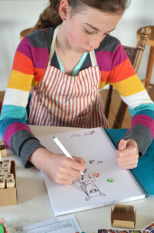 Kids and Journaling Picklebums