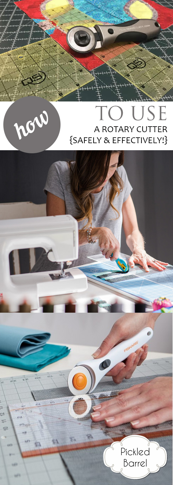 How to Use a Rotary Cutter {Safely & Effectively!} Pickled Barrel