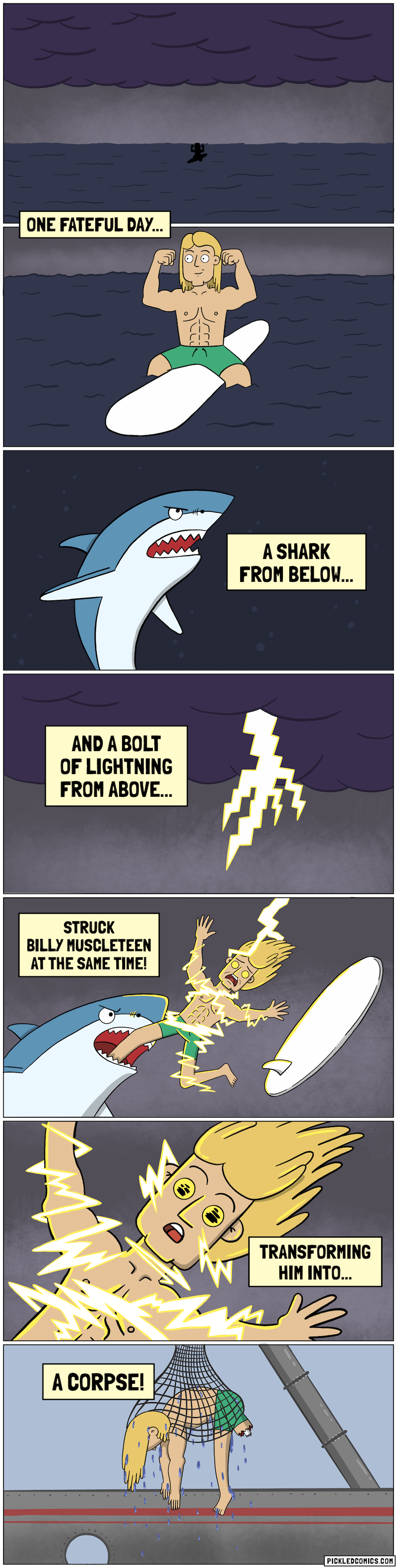 Pickled Comics One Fateful Day Pickled Comics