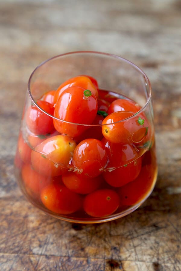 Pickled Cherry Tomatoes (Thai Style) Pickled Plum