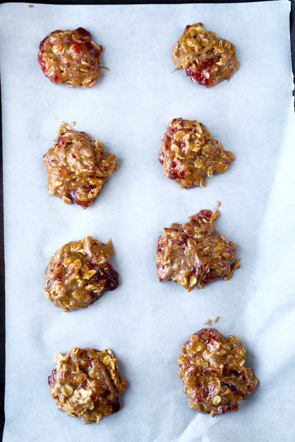GlutenFree Peanut Butter and Raspberry Jam Cookies Pickled Plum
