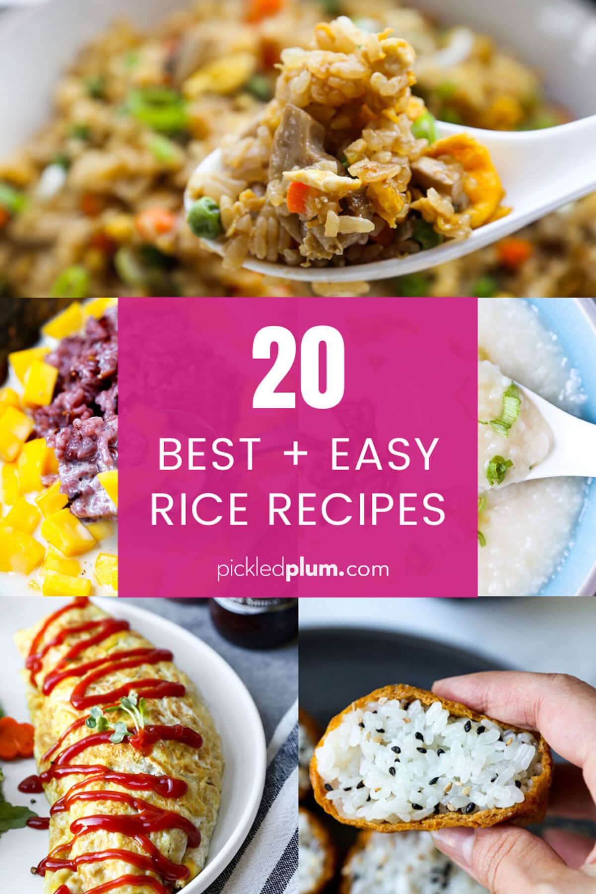 20 BEST + EASY Rice Recipes Pickled Plum
