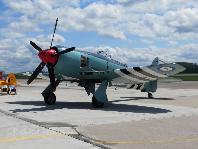 Hawker Sea Fury Tempest tossed Pickled Wings
