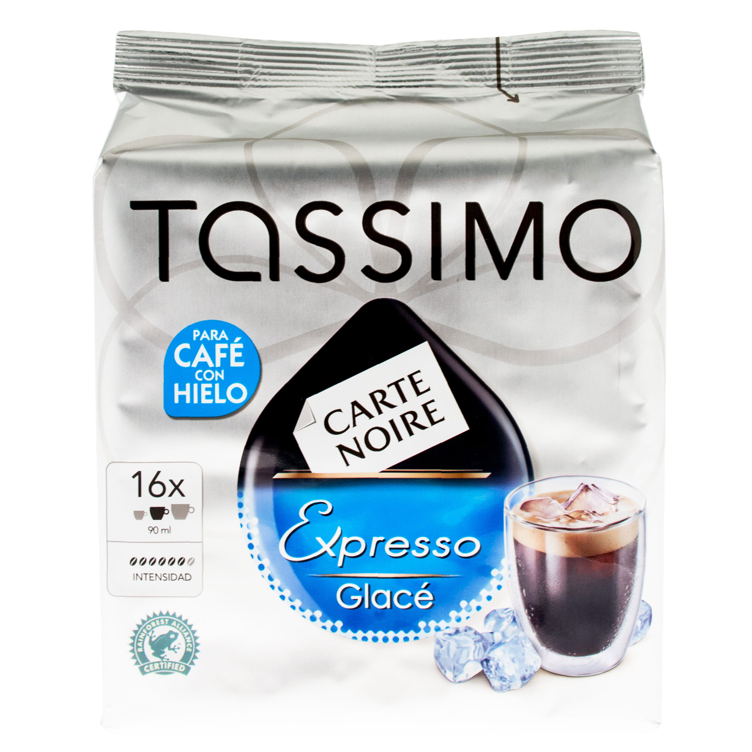 Tassimo Carte Noire Espresso Glace, Ice Coffee, Espresso Intense, 16 T