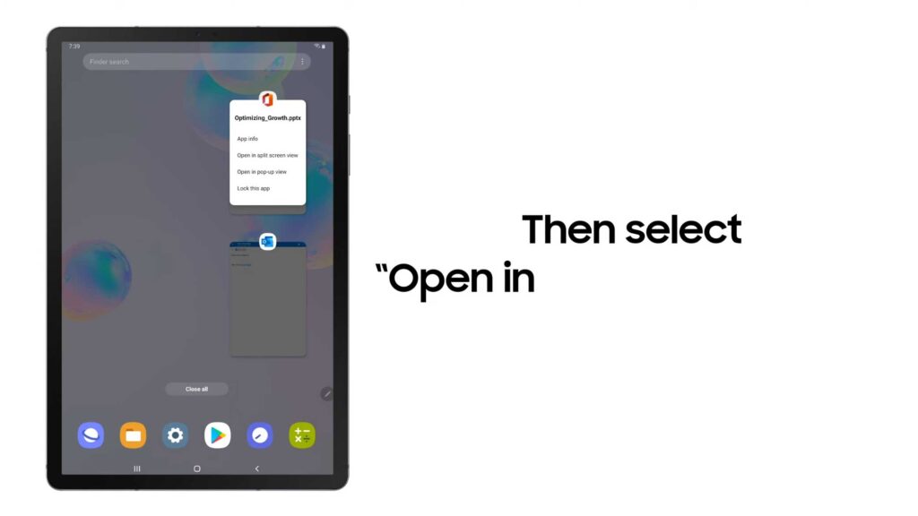 How to Use Split Screen on Samsung Tablet Pick Tablet
