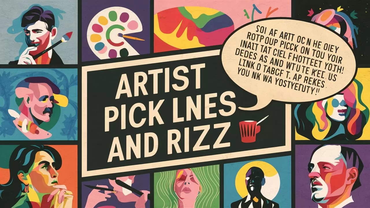 120+ Artist Pick Up Lines And Rizz
