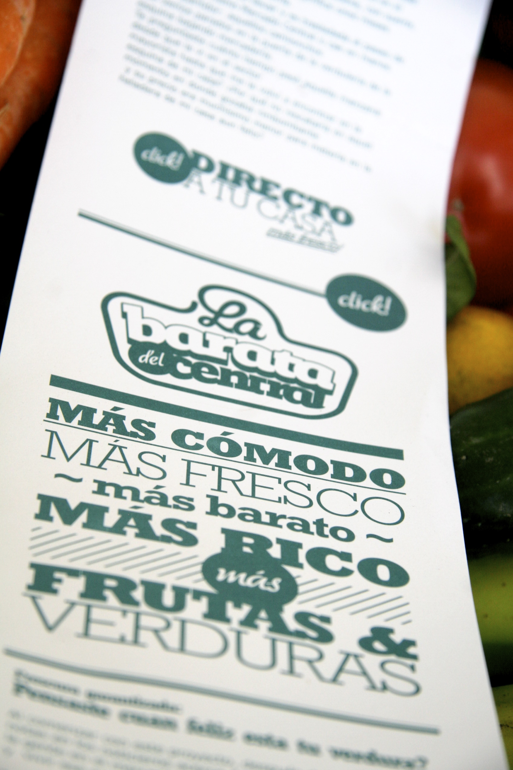 La Barata del Central Where Fruits and Vegetables Are Happy Pick Up