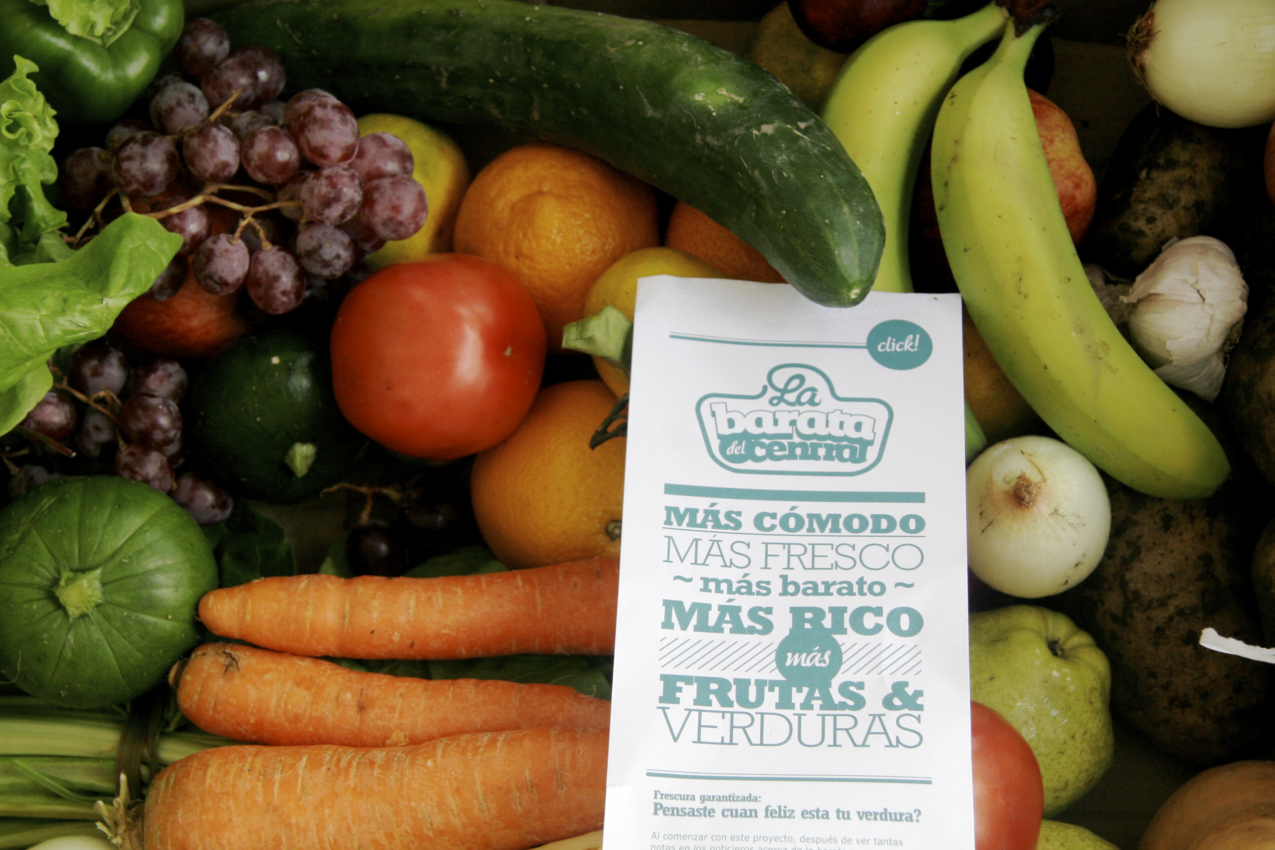 La Barata del Central Where Fruits and Vegetables Are Happy Pick Up