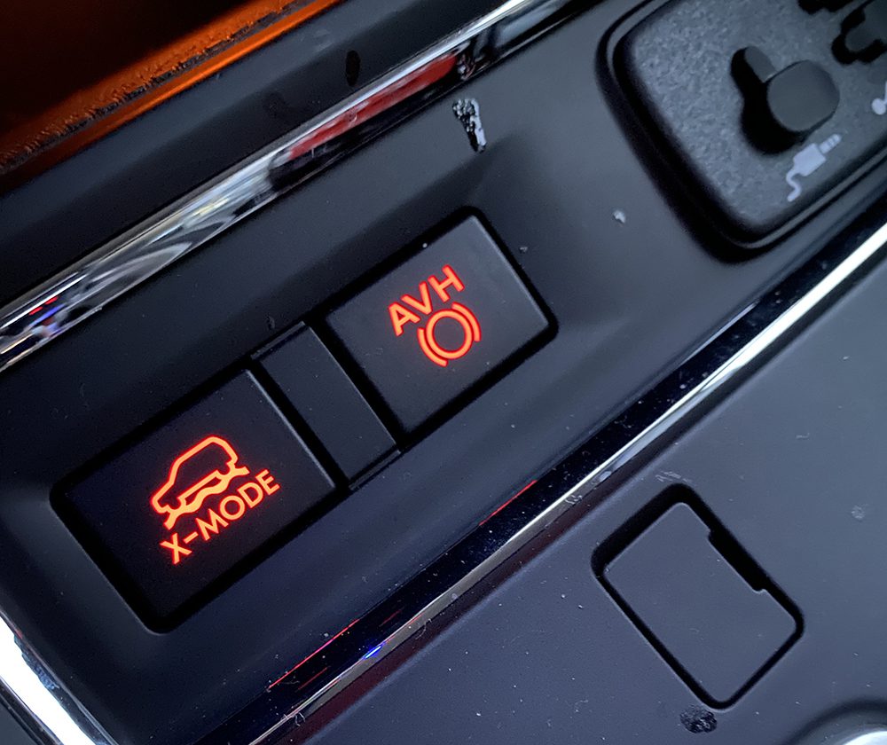 2022 Subaru Ascent Deciphering button hieroglyphics Pickup Truck