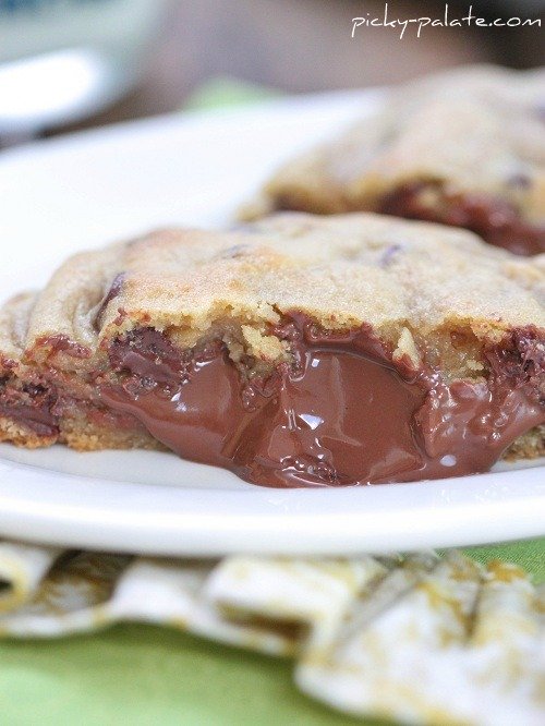 Giant Hershey Kiss Stuffed Chocolate Chip Cookies Best Cookies Ever