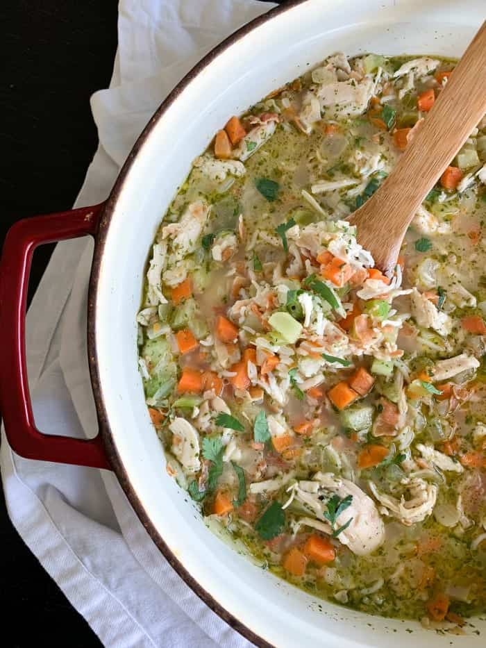 Weeknight Chicken & Rice Soup Easy Homemade Chicken Soup Recipe