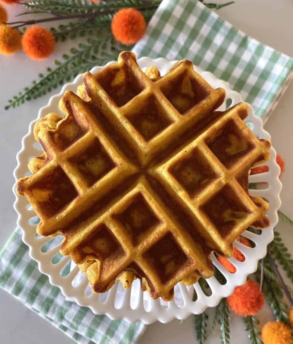 Homemade Buttermilk Pumpkin Waffles Picky Palate
