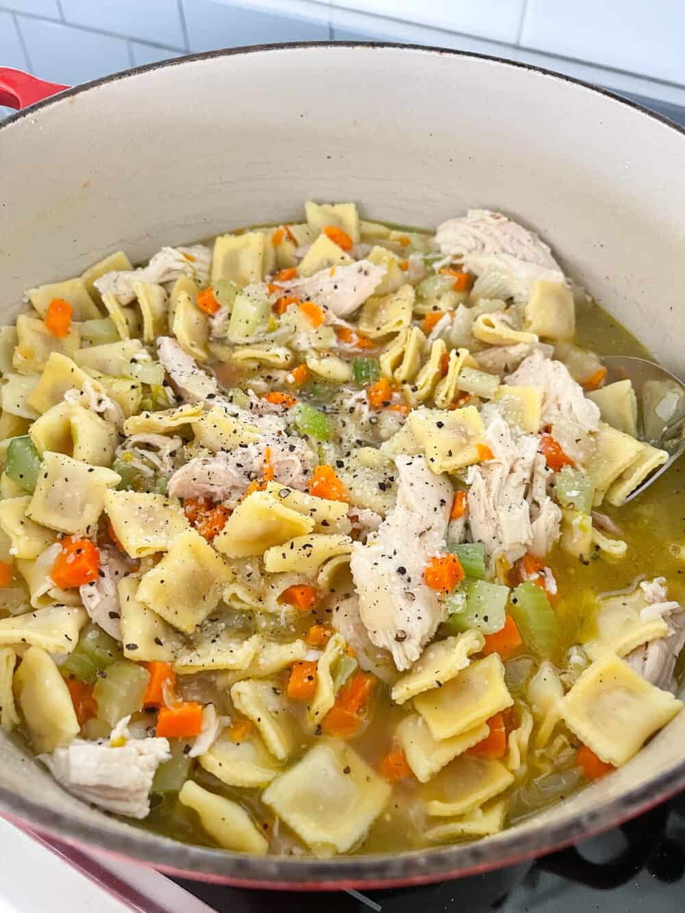 Italian Chicken Ravioli Soup Picky Palate Easy Chicken Soup Recipe!