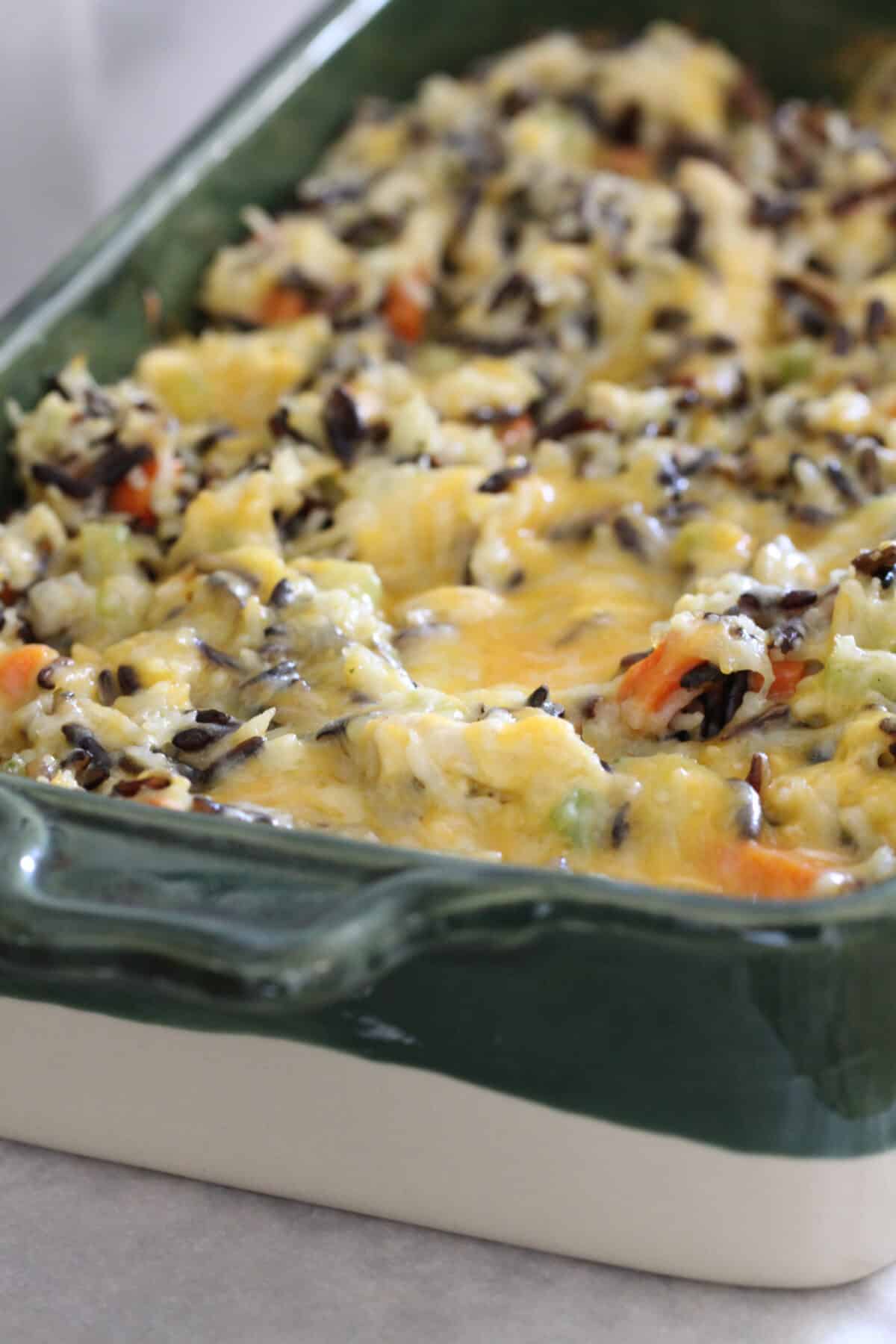 Cheesy Chicken and Wild Rice Casserole Picky Palate