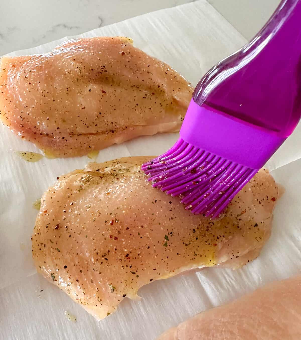 3 Ingredient Air Fryer Chicken Breast Juicy and Tender Chicken!