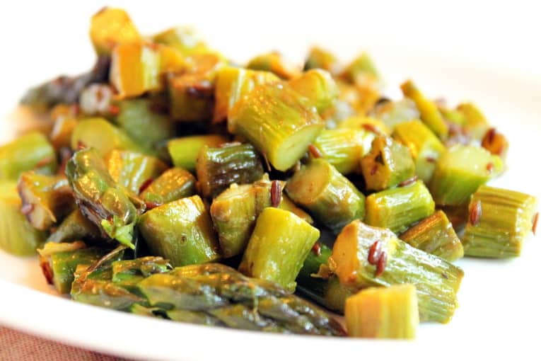 Indian Style Asparagus with Lemon and Cumin The Picky Eater