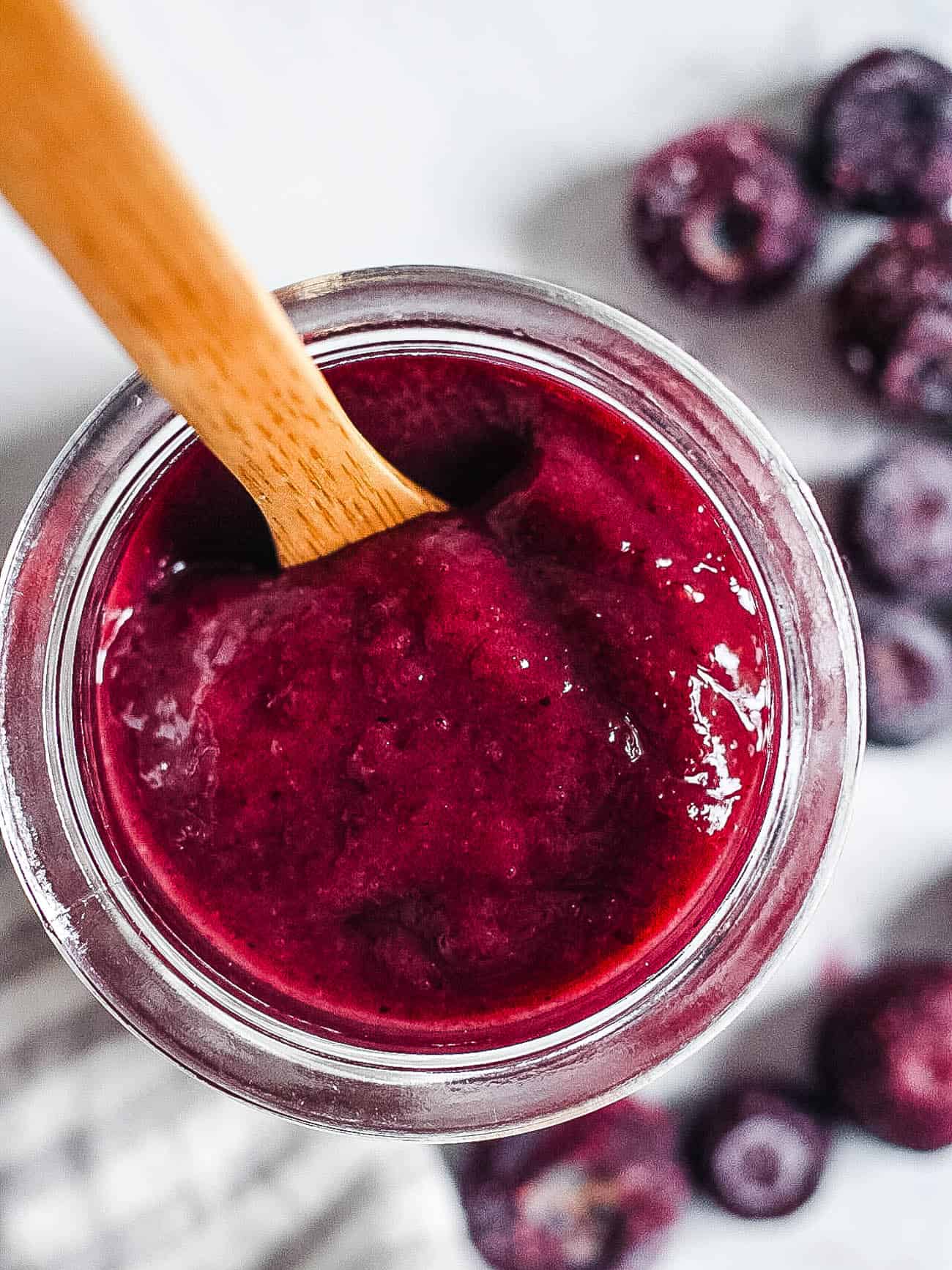 Blueberry Puree Baby Food Recipe The Picky Eater