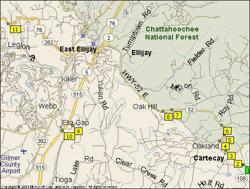 Apple Orchards and Roadside Stands in Including Ellijay