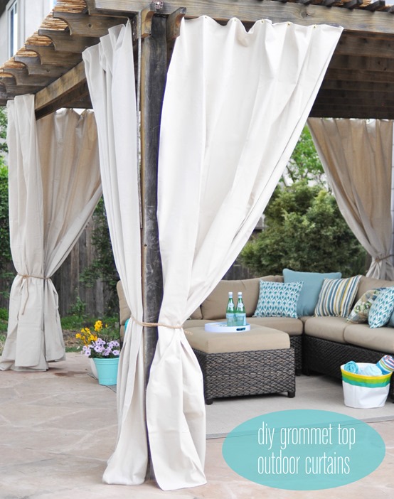 DIY Outdoor Rooms on a Budget • Picky Stitch