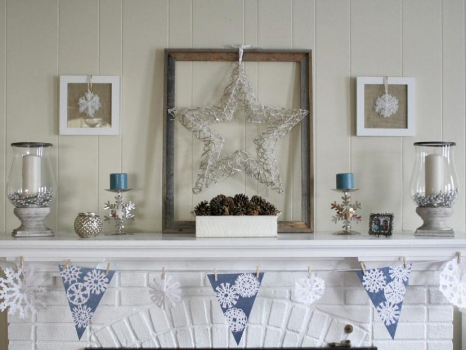 10 Ways to Decorate Your Mantel AFTER Christmas • Picky Stitch