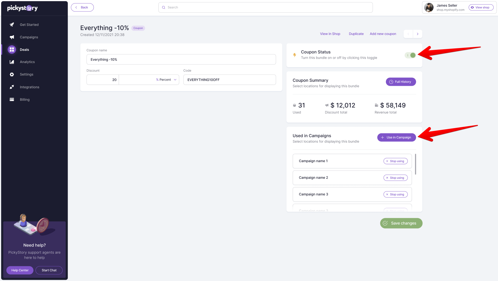 Shopify Multiple Discounts Stack Shopify Discounts + PickyStory Deals
