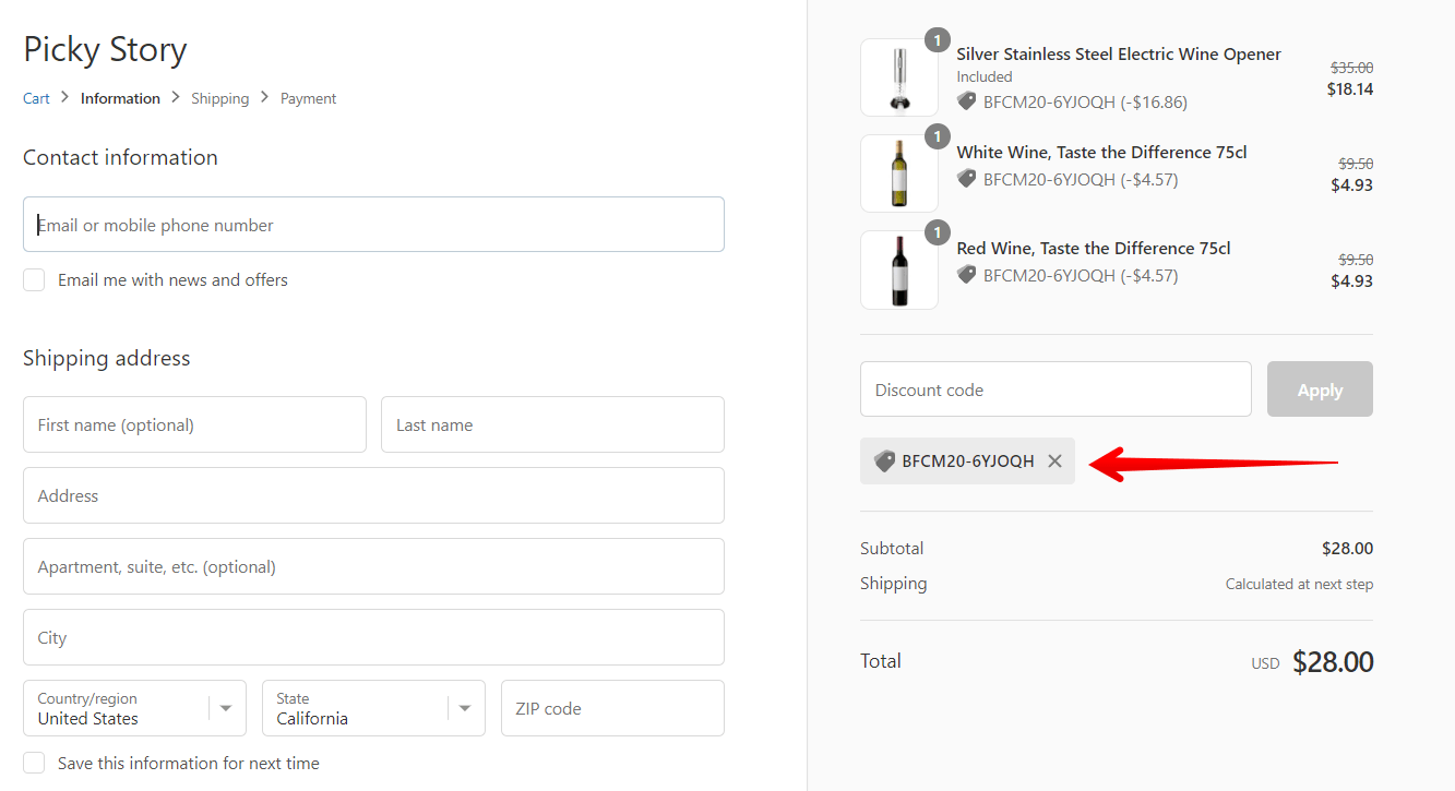 Shopify Multiple Discounts Stack Shopify Discounts + PickyStory Deals
