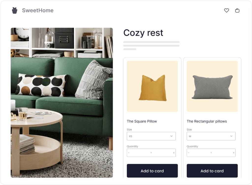 PickyStory for Home & Garden Stores Upsell Now