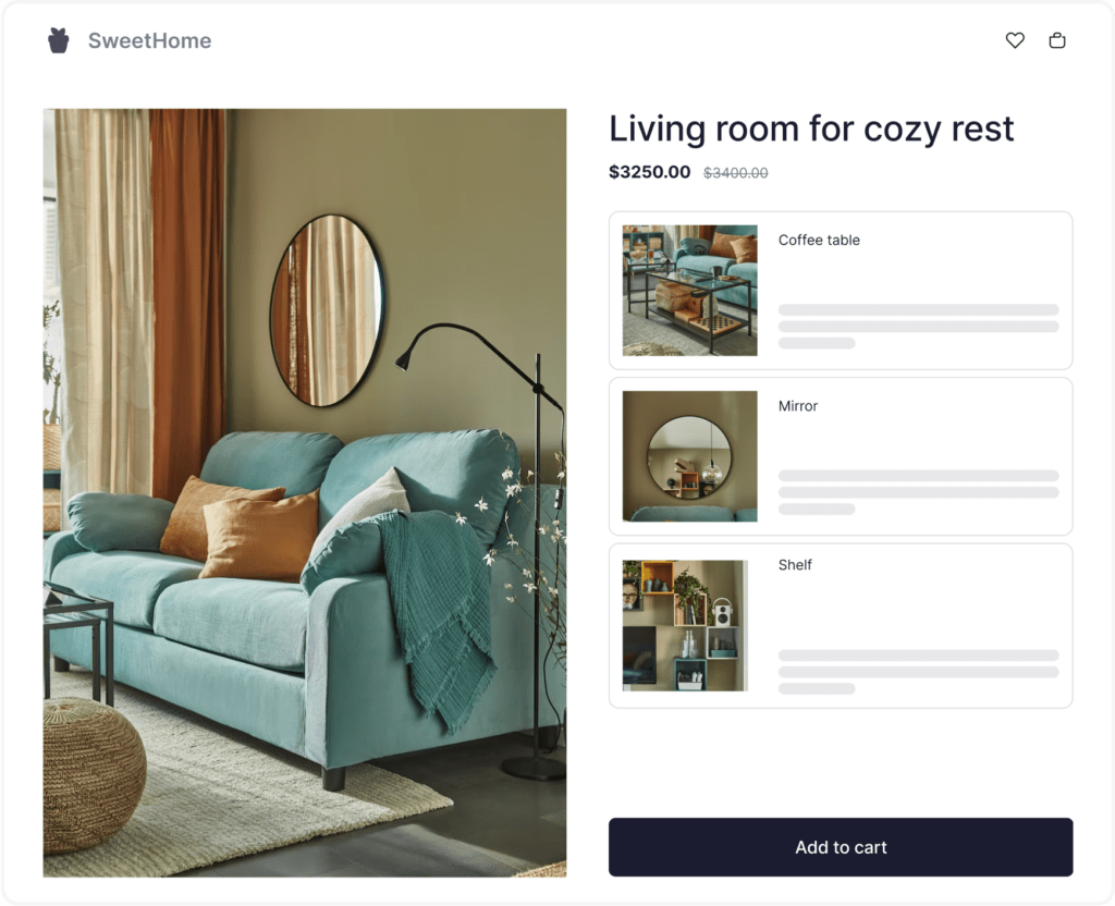 PickyStory for Home & Garden Stores Upsell Now